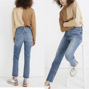 Madewell mock neck sweatshirt